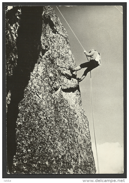 Poland, High Tatra Mountains, Climbing, 1968 - Escalade