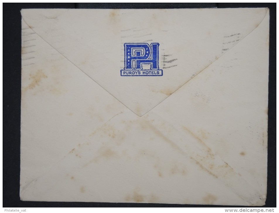 GRANDE-BRETAGNE-Enveloppe De St Kensington Pour L Algerie En 1935  à Voir     P5929 - Covers & Documents