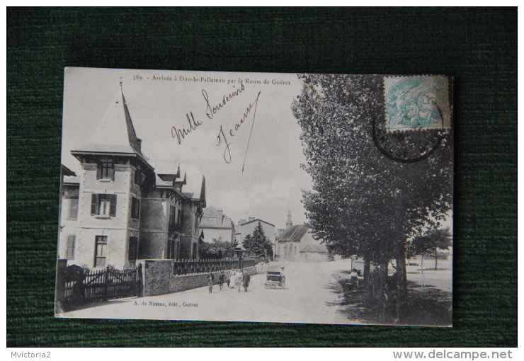 Arrivée à DUN LE PALLETEAU Par La Route De Guéret - Dun Le Palestel