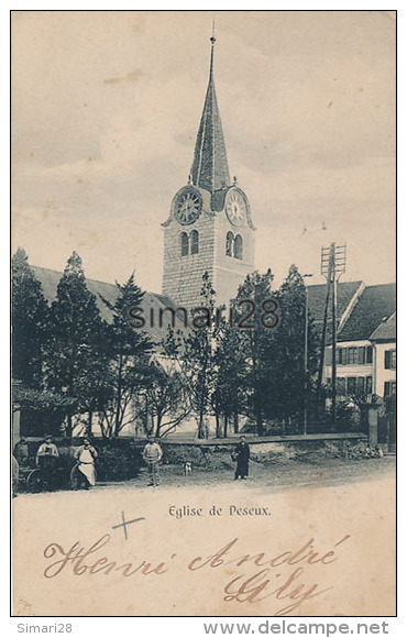 PESEUX - N° 202 - EGLISE DE PESEUX - Peseux