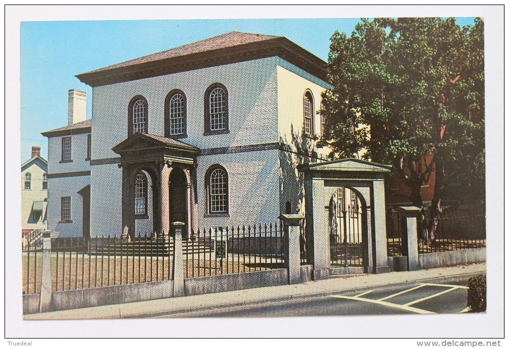 TOURO SYNAGOGUE, Oldest Synagogue In America, Newport, Rhode Island, USA - Newport