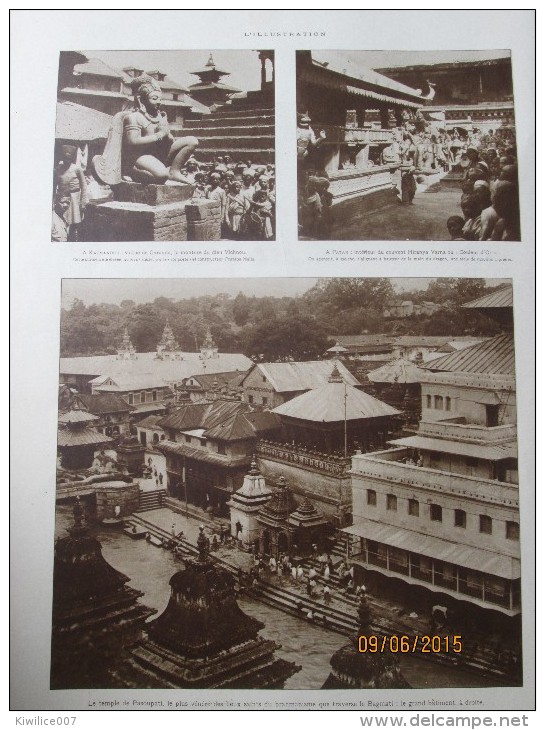 1925 NEPAL  Temple Tibétain  De BOUDNATH Pasoupati  Patan  Katmandou Royaume Des Gourkhas Maharadjah - Nepal