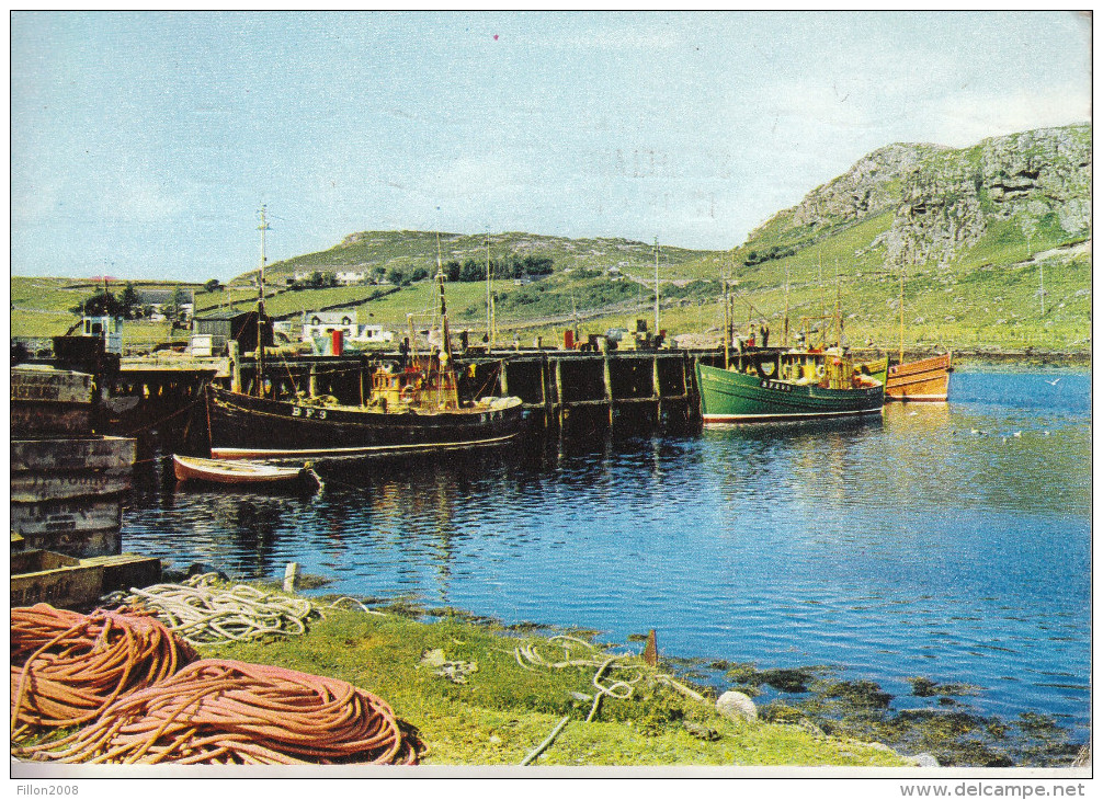 Ecosse - This Small Fishing And Holiday Village Is Situated On The Ishmus Between Loch Inchard And Loch Inchard And Loch - Sutherland