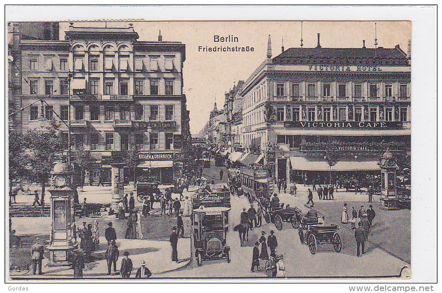 Germany - Berlin - Friedrichstrasse - Tram - Friedrichshain