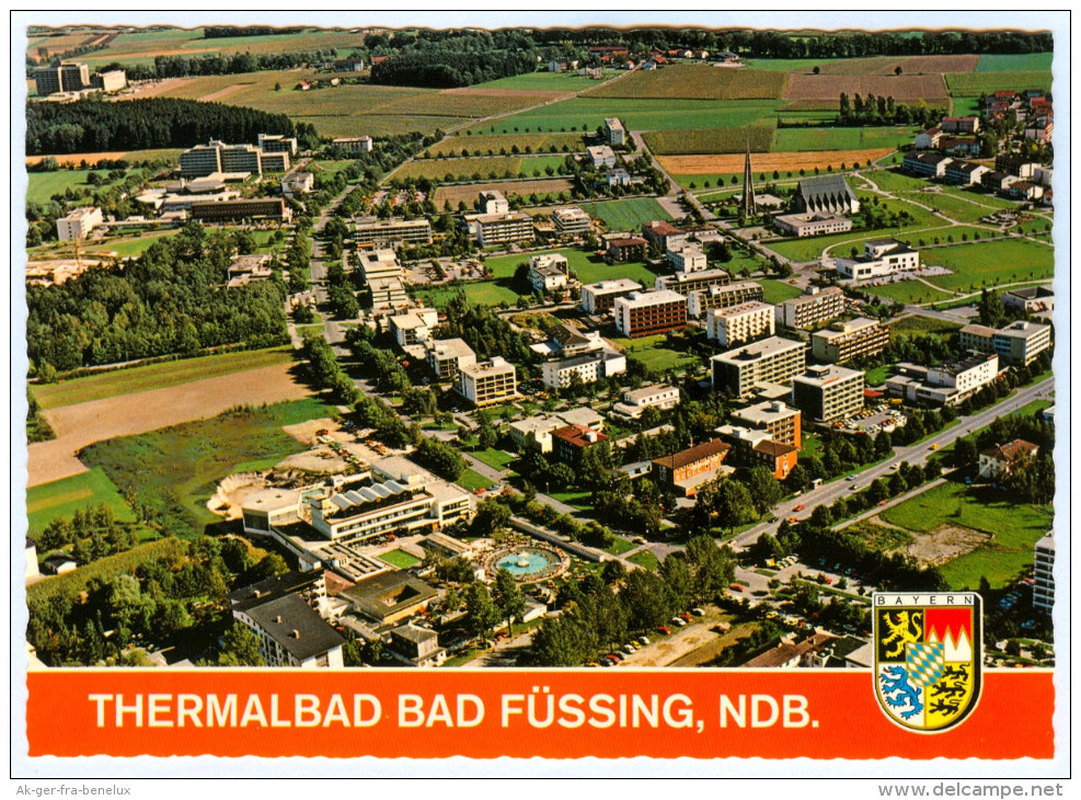 AK Bad Füssing Luftbild Luftaufnahme Niederbayern Bayern Scheurecker Ndb. Bayern Aerial View Vue Aérienne Deutschland - Bad Füssing