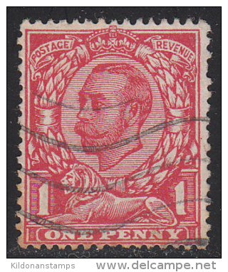 Great Britain 1912 Cancelled, Simple Cypher, Wmk 100, See Desc, Sc#, SG 345 - Oblitérés