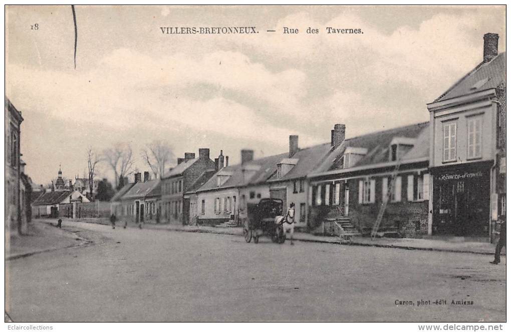 Villers Bretonneux     80    Rue Des Tavernes - Villers Bretonneux