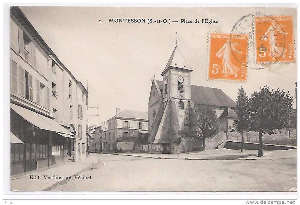 MONTESSON - Place De L'Eglise - Montesson