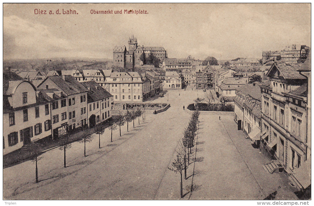 Diez A. D. Lahn - Obermarkt Und Marktplatz - Diez