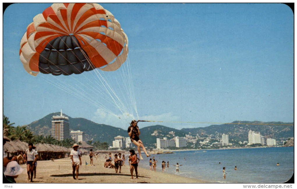 PARACHUTISME - PARACHUTE - PARACHUTISTE - MEXICO - Fallschirmspringen