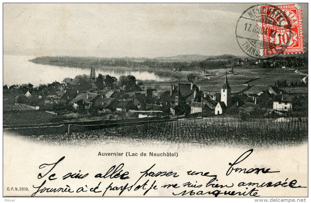 SUISSE(AUVERNIER) - Vernier