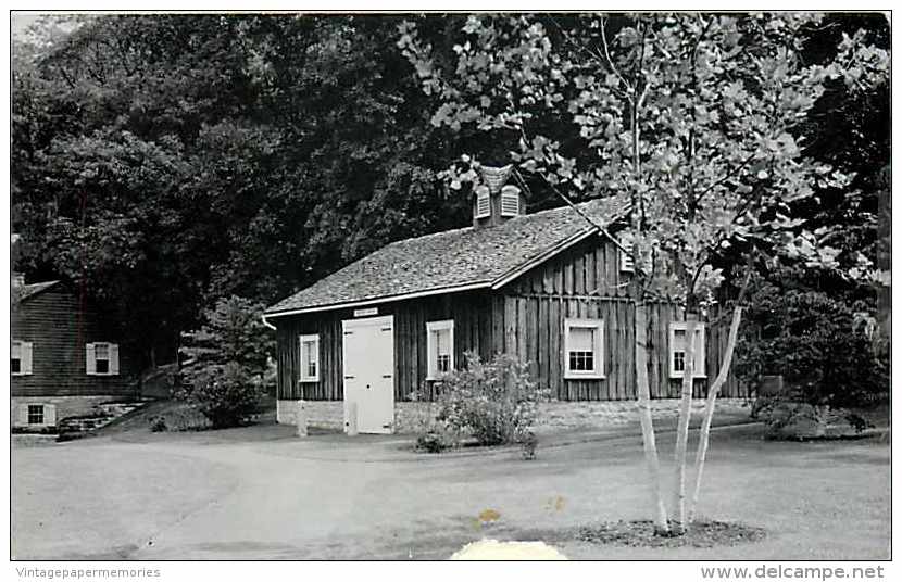 249025-Ohio, Dayton, RPPC, Carillon Park, Wagon Shed Building - Dayton