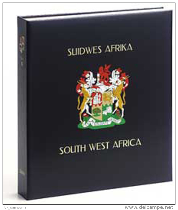 DAVO 9441 Luxe Binder Stamp Album S.W Africa I - Large Format, Black Pages