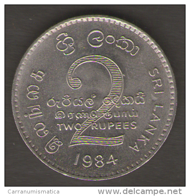 SRI LANKA 2 RUPEES 1984 - Sri Lanka