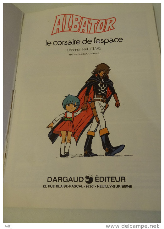 @ ALBATOR LE CORSAIRE DE L'ESPACE. A2 (antenne 2 )DARGAUD EDITEUR - Magazines