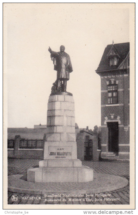 Maaseik, Maeseyck, Standbeeld Staatminister Joris Helleputte (pk19796) - Maaseik