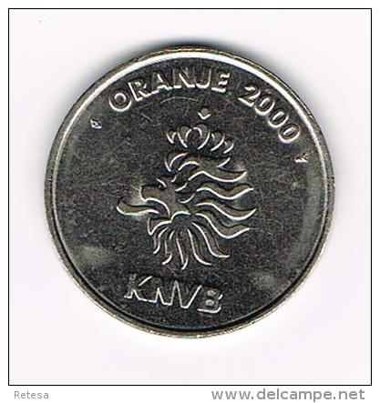 *** JETON  PHILLIP COCU KNVB  ORANJE 2000 - Souvenir-Medaille (elongated Coins)