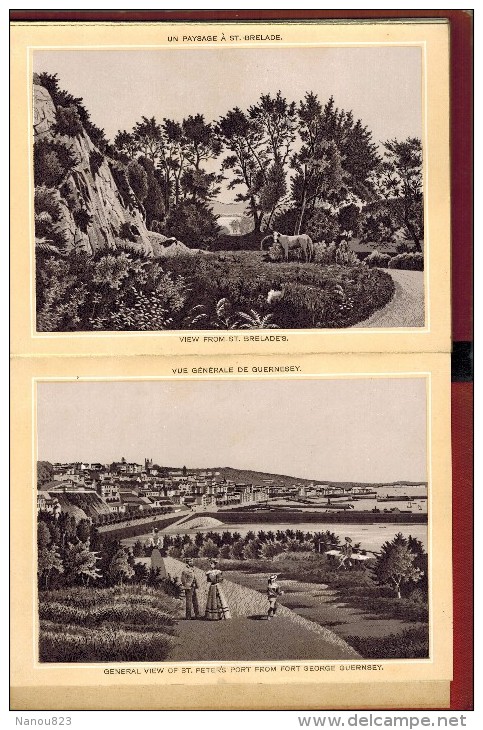 ROYAUME UNI 34 Views Of JERSEY With Map And Plan Guernsey Guernesy Brelade Gorey Helier Lecq Bouley Plemont Aubins