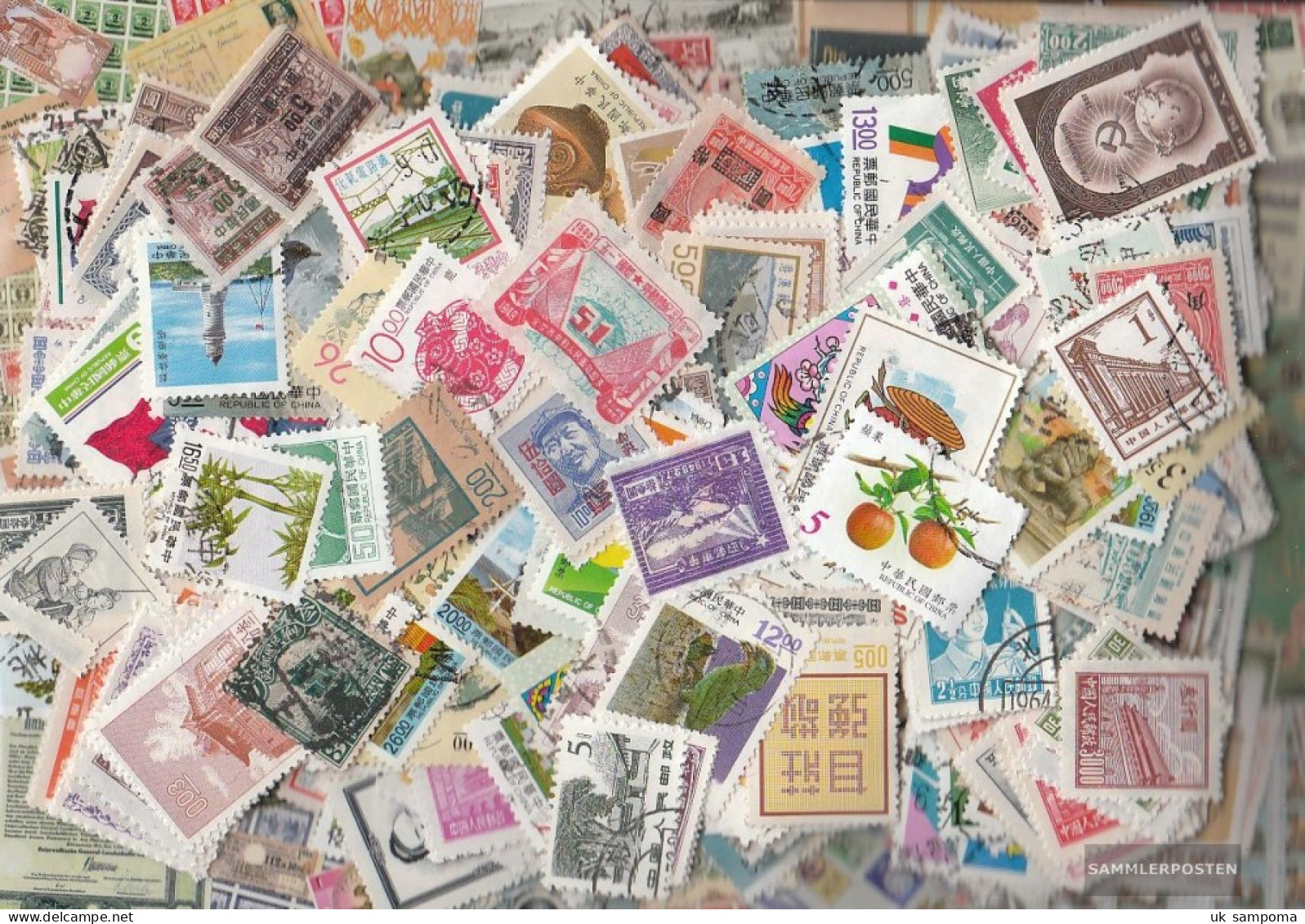 China 500 Different Stamps - Collections, Lots & Series