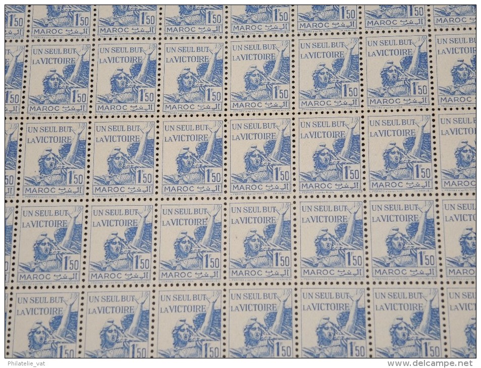 ALGERIE - Gros lot de feuilles avant indépendance - Toutes scannées - Cote énorme luxe - Lot 7161N