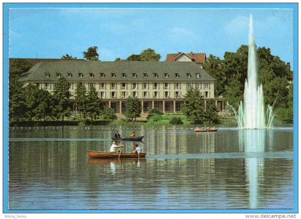 Bad Salzungen - Kurhaus Am Burgsee 7  Version Abreisskarte - Bad Salzungen