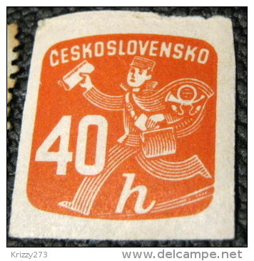 Czechoslovakia 1945 Newspaper Stamp 40h - Mint - Francobolli Per Giornali