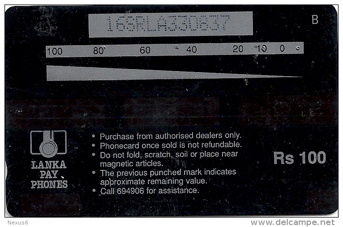 Sri Lanka - Lanka Payphones Logo - 16SRLA - Used - Sri Lanka (Ceylon)