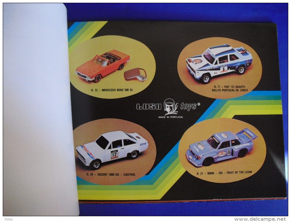 ORIGINAL LAST LUSO TOYS MODEL CAR CATALOGUE PORTUGAL - Catalogi