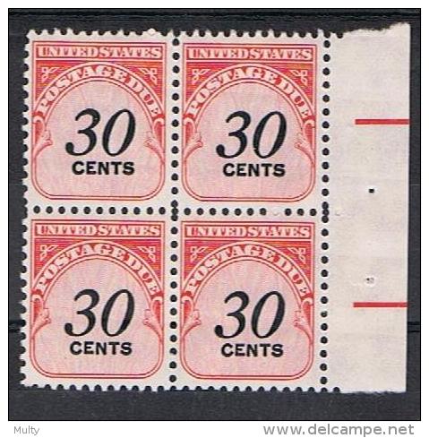 Amerika Y/T T 64 (**) In Blok Van 4. - Postage Due