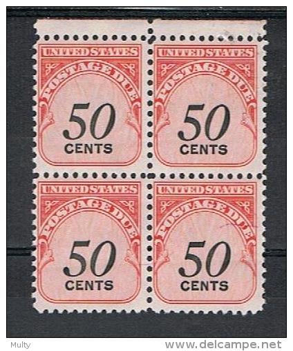 Amerika Y/T T 65 (**) In Blok Van 4. - Postage Due