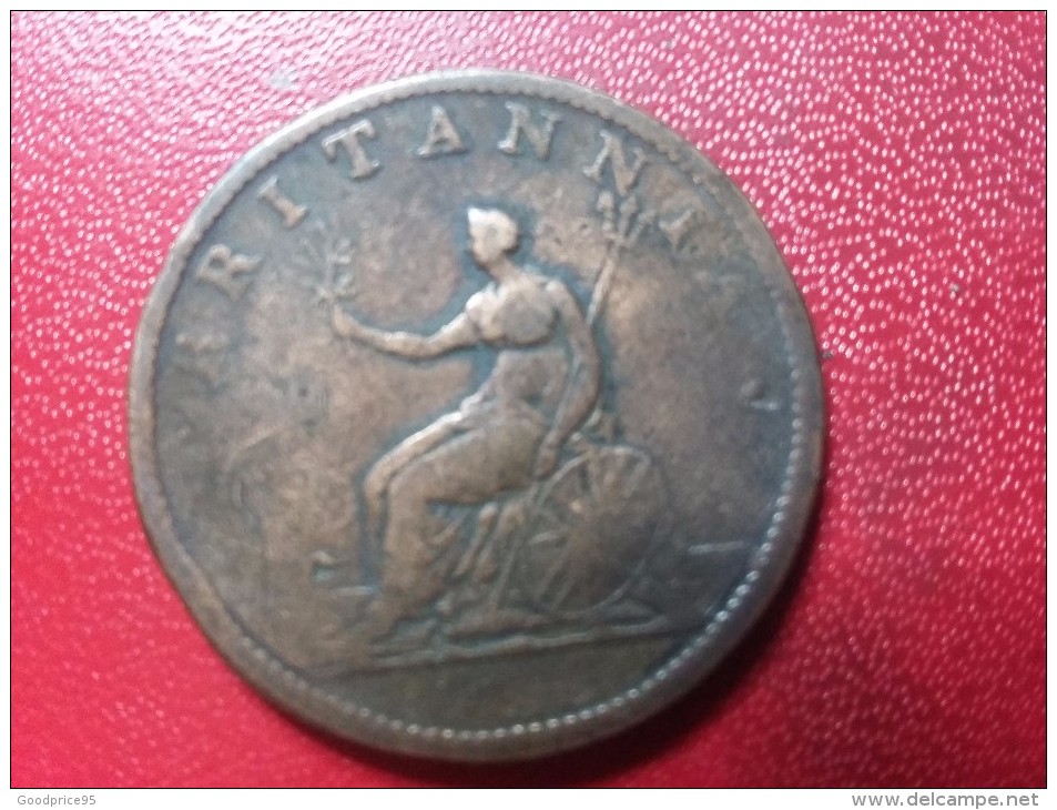 GEORGIUS III 1/2 PENNY 1806 - B. 1/2 Penny