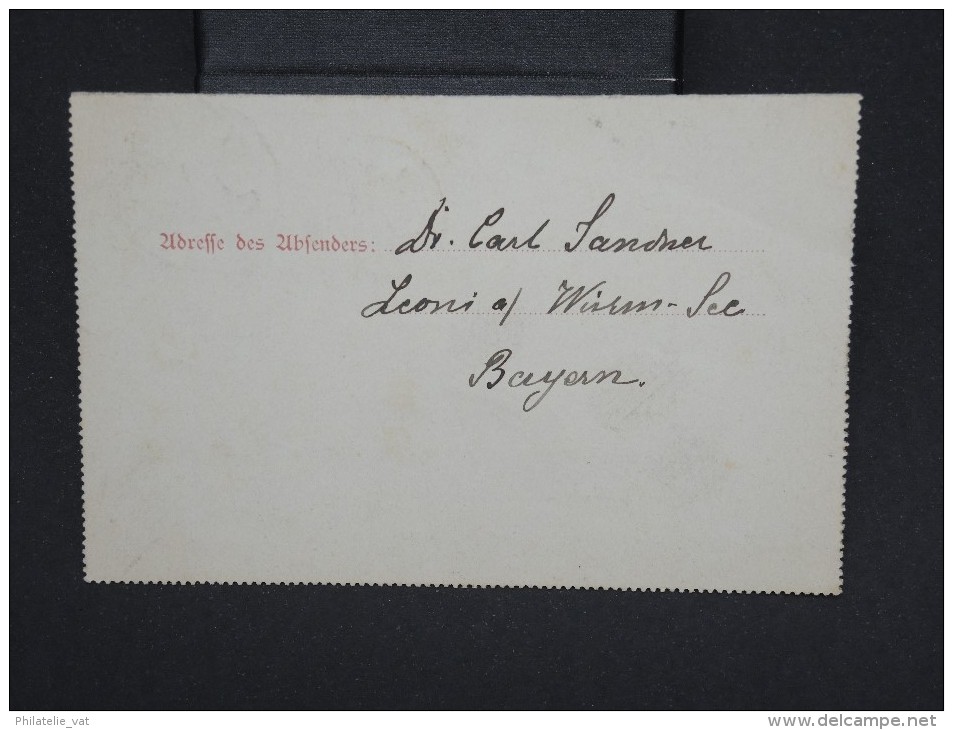 ALLEMAGNE-Entier Postal De Leoni Pour La Belgique En 1910 à Voir P6724 - Other & Unclassified