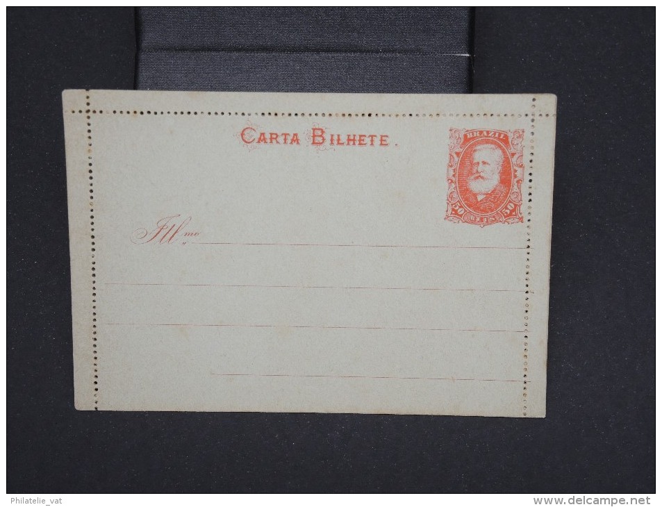 BRESIL-Entier Postal (carte Lettre )non Voyagée   à Voir P6735 - Postal Stationery