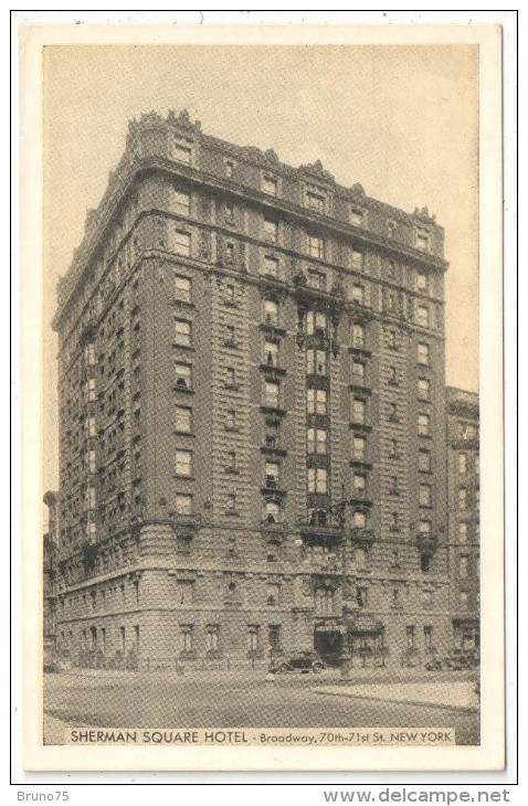 Sherman Square Hotel, New York City - Cafés, Hôtels & Restaurants