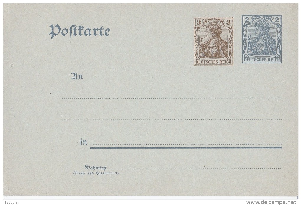 Deutsches Reich Mi P 70 X Gelaufen [240615BI] - Cartes Postales