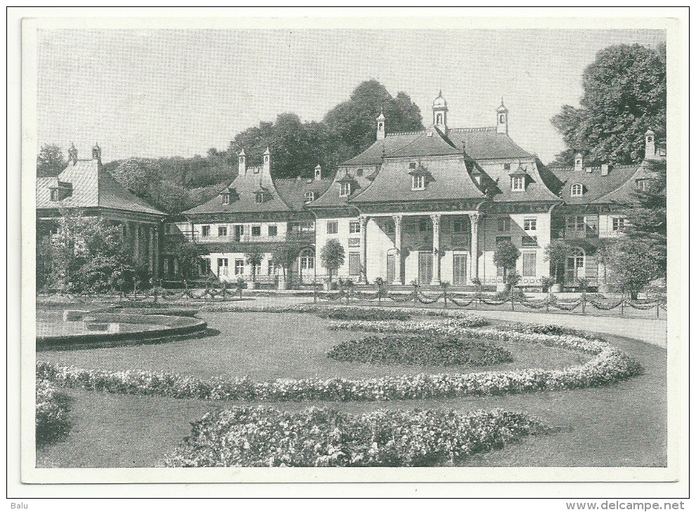 Postkarte Zentralmuseum Des Bundeslandes Sachsen Im Schloß Pillnitz - 2 Scans - 1946 Mit Alliierte Besetzung Nr. 920 - Pillnitz