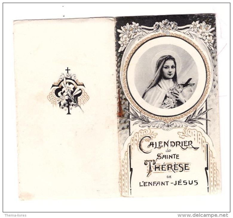 Calendrier Sainte Thérèse De L'enfant-jésus 1932 (PPP225) - Klein Formaat: 1921-40