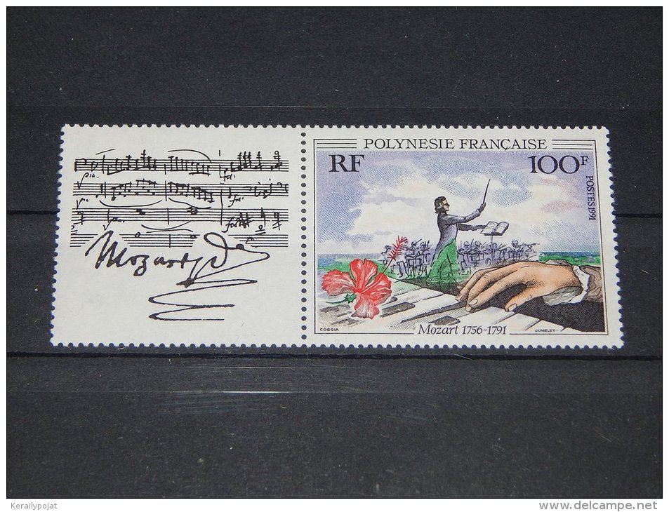 French Polynesia - 1991 Wolfgang Amadeus Mozart MNH__(TH-567) - Nuovi