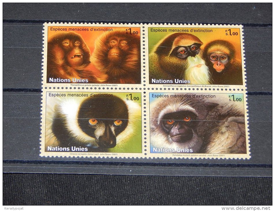 Switzerland (UN Geneva) - 2007 Primates MNH__(TH-13912) - Ungebraucht