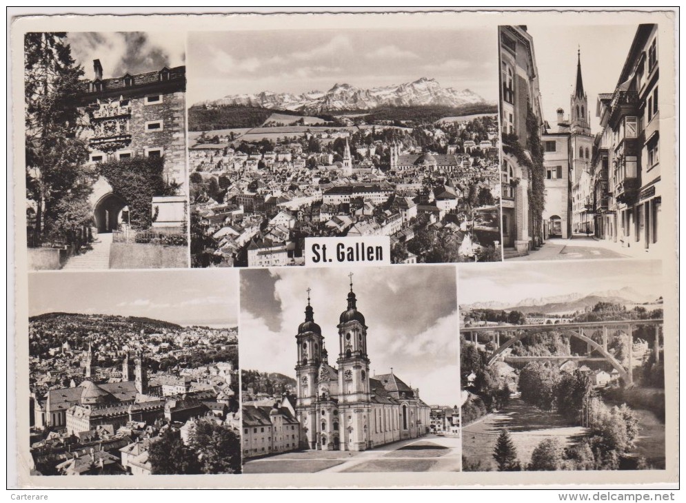 SUISSE,SCHWEIZ,SVIZZERA,SWITZERLAND,HELVETIA,SWISS ,SAINT GAL,SAINT GALLEN - San Gallo