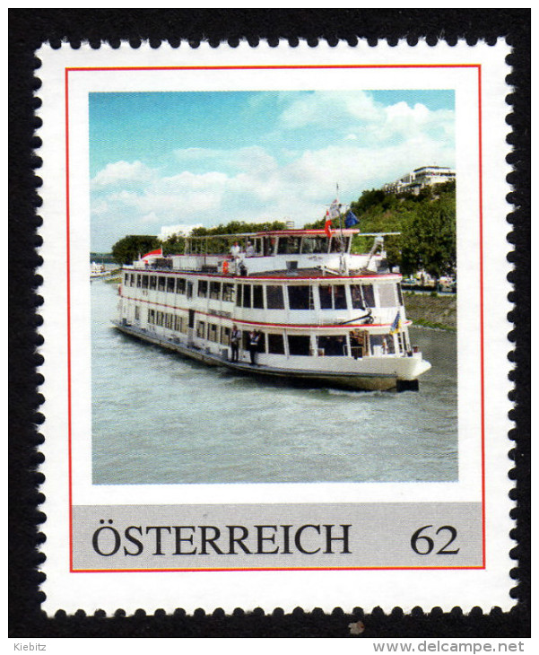 ÖSTERREICH 2013 ** Donauschiff MS Admiral Tegetthof - PM Personalized Stamp MNH - Timbres Personnalisés