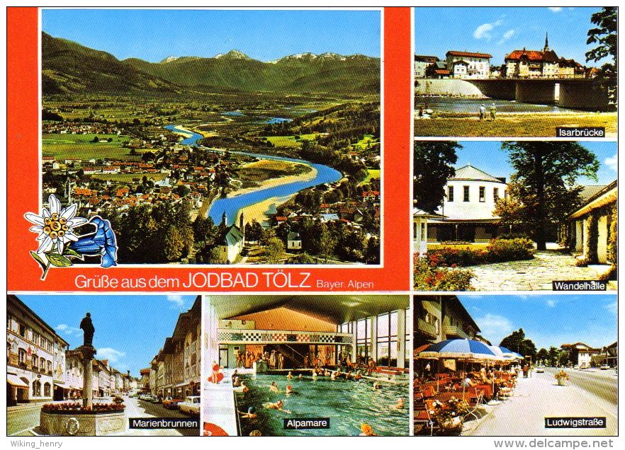 Bad Tölz - Mehrbildkarte 22 - Bad Toelz
