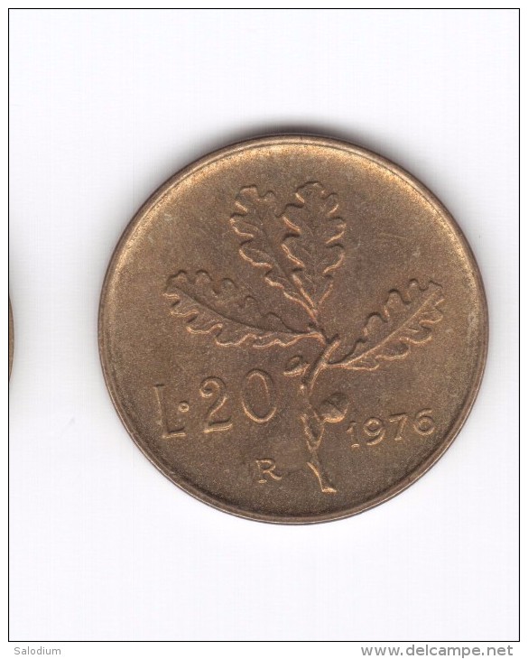 20 Lire 1976 (Id-371) - 20 Lire