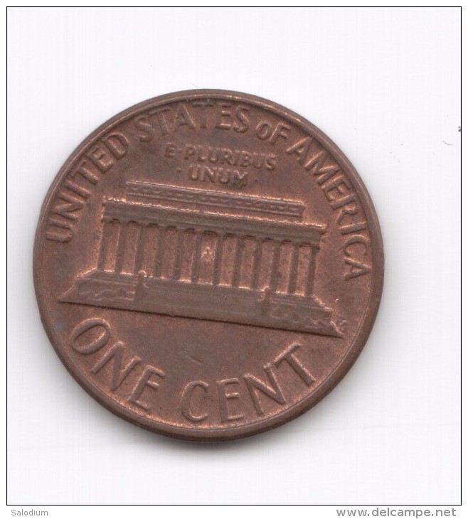 1 Cent 1979 USA (Id-511) - 1959-…: Lincoln, Memorial Reverse
