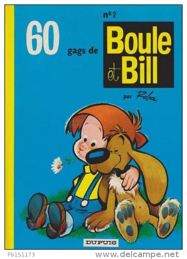 Boule Et Bill - Album N° 2 - Roba - Boule Et Bill