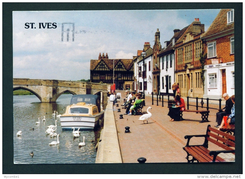 ENGLAND  -  St Ives  The Quay  Used Postcard As Scans - Huntingdonshire