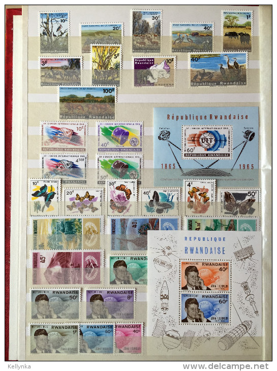 Rwanda - Collection De 1962 à 1983 - Complète - MNH (44 Photos) - Sammlungen