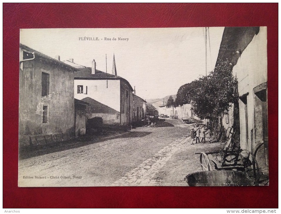 54 Meurthe Et Moselle FLEVILLE Rue De Nancy - Jarny