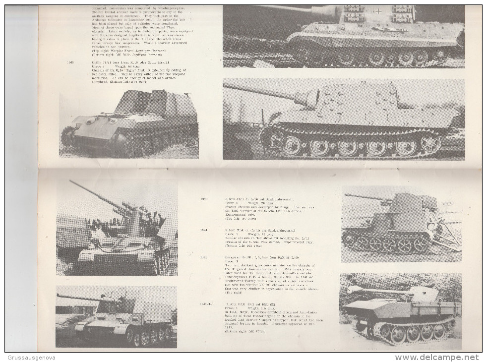 DC1) MODELLISMO MODEL WEAPONS ON GERMAN BUILT FULLYTRACKED CHASSIS 1939 1945 - Grossbritannien