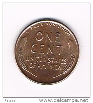 ***  U.S.A.  1 CENT 1952 D - 1909-1958: Lincoln, Wheat Ears Reverse